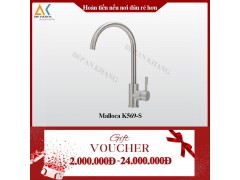 Vòi Rửa Chén 2 Nguồn Nóng Lạnh Malloca K569-S - Inox 304 